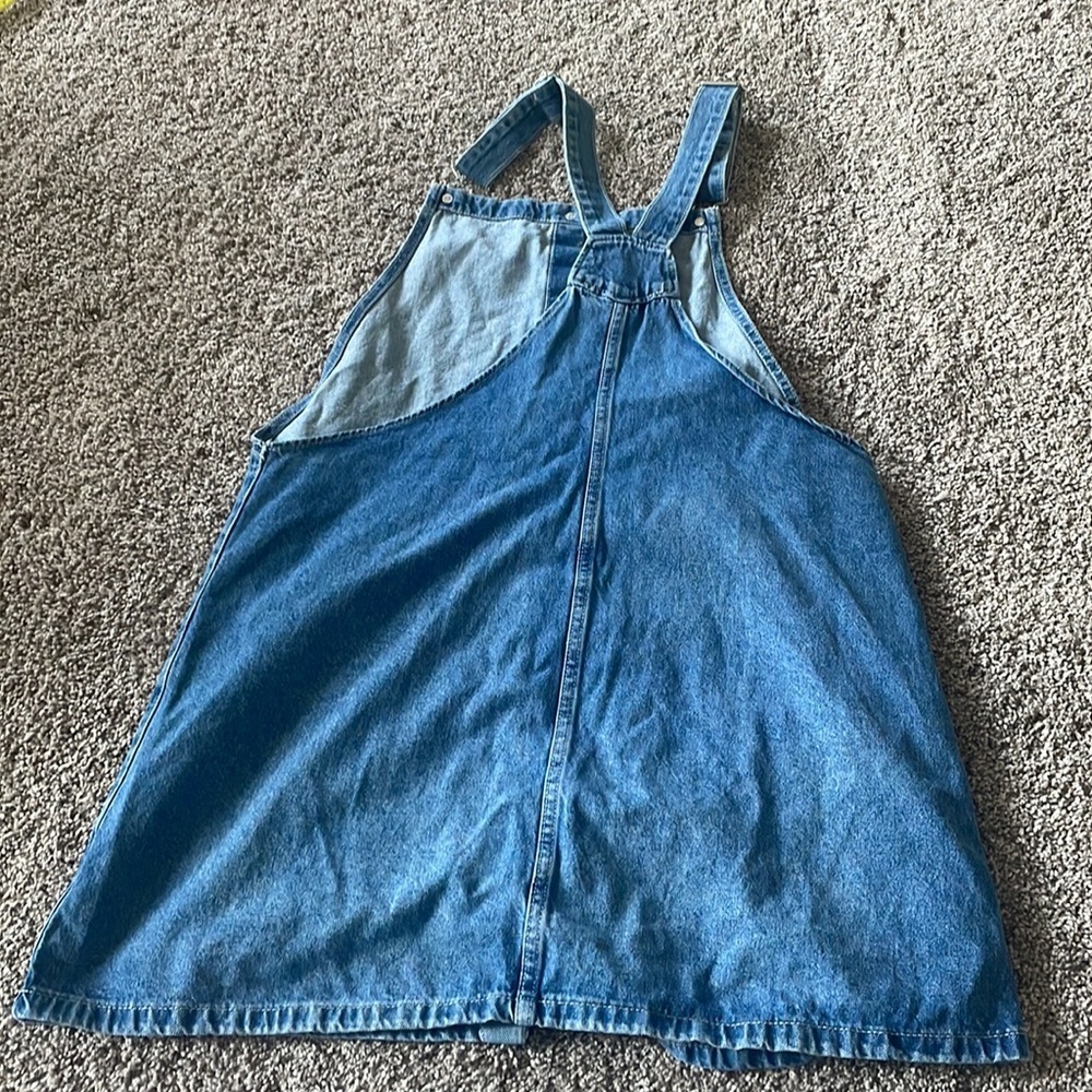 H&M Blue Denim Mini Dress Size 10 - Picture 2 of 4